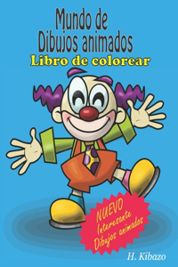 Mundo de Dibujos animados Libro de Colorear