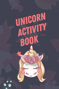 magical unicorn activity book for kids