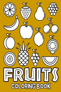 Fruits Coloring Book