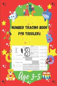 Number tracing Book For Toddlers Age 3-5