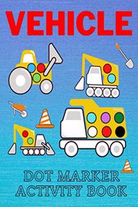Vehicle Dot Marker Activity Book
