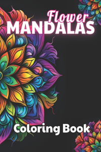 Flower Mandalas Coloring Book