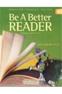 Globe Fearon Be a Better Reader Level D Student Edition 2003c