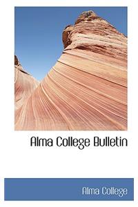 Alma College Bulletin