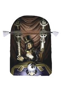 Steampunk Tarot High Priestess Satin Bag