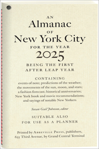 Almanac of New York City for the Year 2025