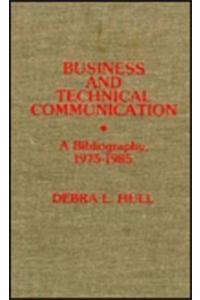 Business and Technical Communication