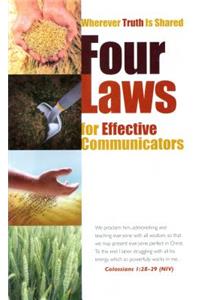 Four Laws for Effective Communicators