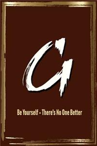 G Be Yourself - There's No One Better