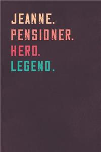 Jeanne. Pensioner. Hero. Legend.
