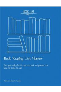 Book Reading List Planner