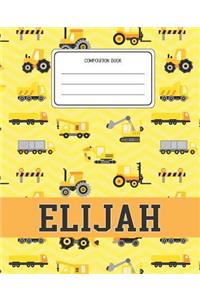 Composition Book Elijah