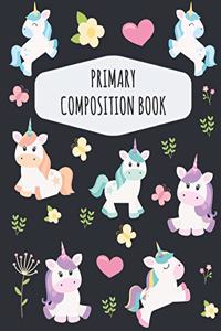 Unicorn Primary Composition Book