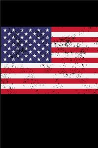 American Flag Notebook