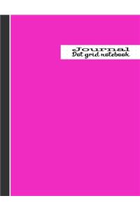 Dot grid notebook journal