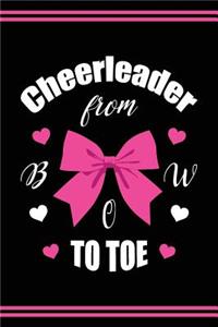 Cheerleader Book Girls Cheerleading Journal