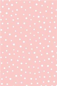 Trendy Polka Dots Design Notebook