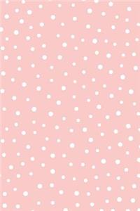 Trendy Polka Dots Design Notebook