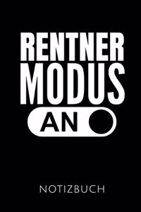 Rentner Modus Notizbuch