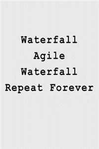 Waterfall Agile Waterfall Repeat Forever