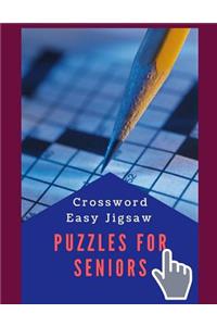 Crossword Easy Jigsaw Puzzles For Seniors: Brain Games - Lower Your Brain Age - Crosswords, Fun & Easy Crosswords Award, easy crossword puzzles crosswords in easy-to-read