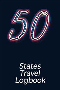 50 States Travel Logbook