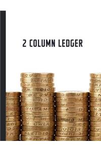 2 Column Ledger