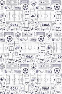 Soccer Pattern Goal Score Stadium Champion 08