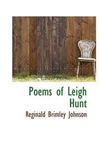 Poems of Leigh Hunt