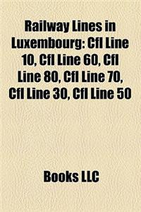 Railway Lines in Luxembourg