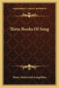 Three Books of Song