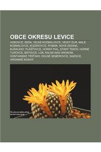 Obce Okresu Levice