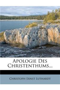 Apologie Des Christenthums.