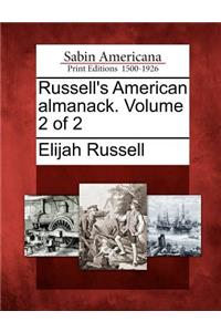 Russell's American Almanack. Volume 2 of 2