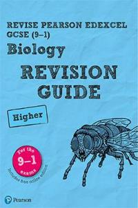 Pearson REVISE Edexcel GCSE Biology Higher Revision Guide inc online edition and quizzes - 2023 and 2024 exams