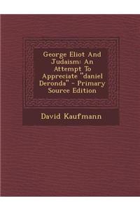 George Eliot and Judaism