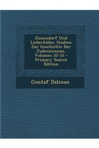 Zinzendorf Und Lieberkuhn