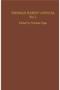 Thomas Hardy Annual No. 1