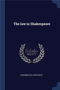 The law in Shakespeare