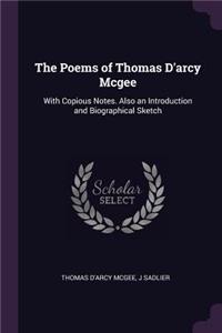 Poems of Thomas D'arcy Mcgee