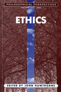 Ethics, Volume 18