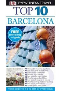 DK Eyewitness Top 10 Travel Guide: Barcelona