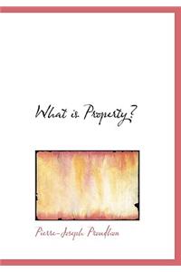 What Is Property?