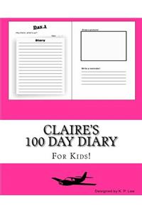 Claire's 100 Day Diary