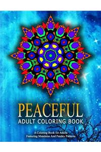 PEACEFUL ADULT COLORING BOOK - Vol.20