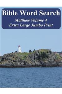 Bible Word Search Matthew Volume 4