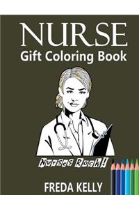 Nurse Gift Coloring Book