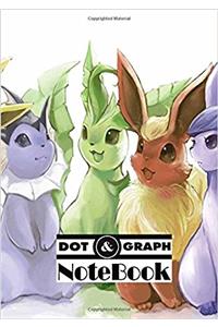 Eeveelutions Notebook: Dot-grid, Graph; Pocket Notebook / Journal / Diary