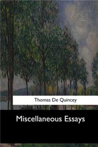 Miscellaneous Essays