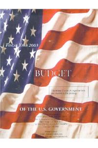 Fiscal Year 2003 Budget of the U.S. Government